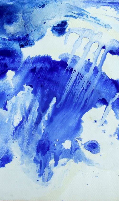 Life in blue by Anna Sidi-Yacoub