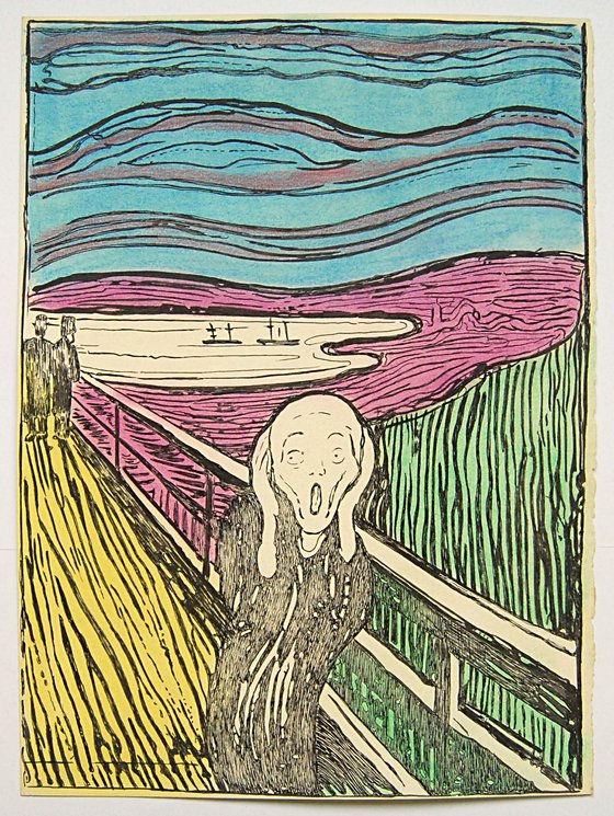 The Scream - homage to Munch