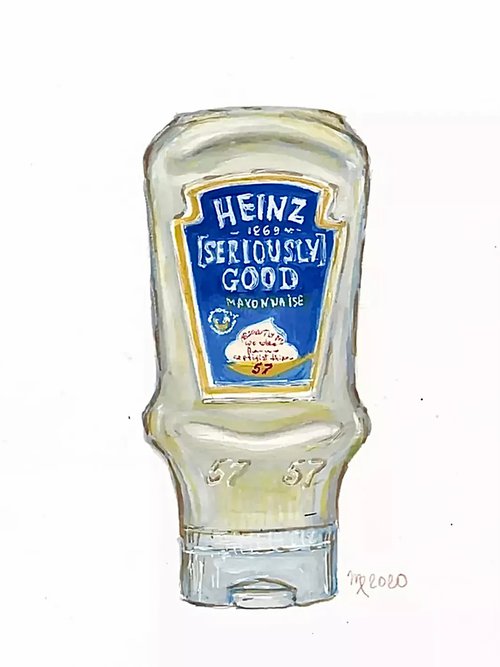 Heinz mayonnaise by Morgana Rey