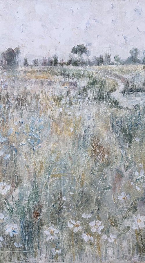 Silver Meadow by Selene Caspian