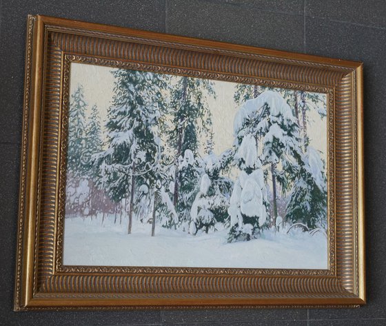 Fairytale forest in Abramtsevo