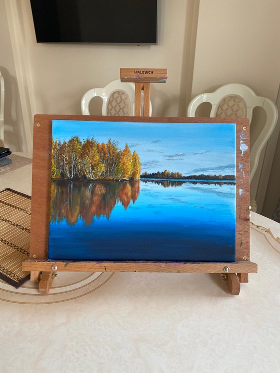 Autumn Mood, 40 x 30 cm, acrylic on canvas