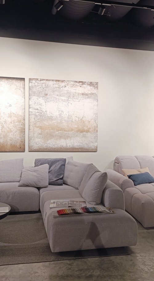 No. 25-74 (145 x 165 cm ) by Rokas Berziunas