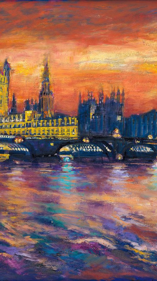 Houses of Parliament by Patricia Clements