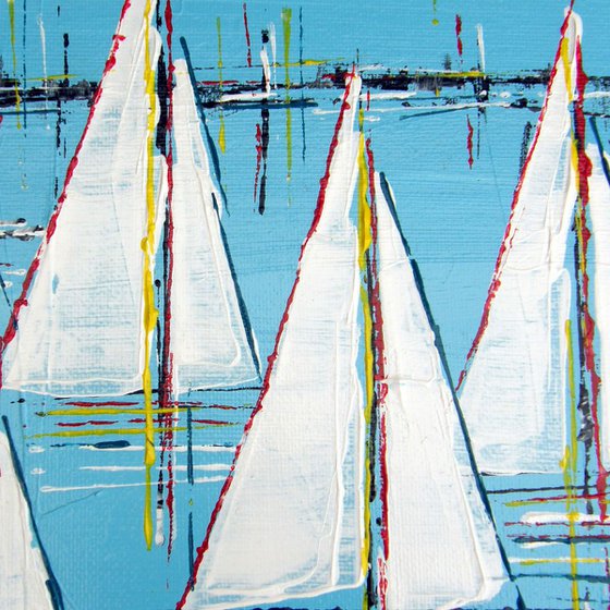 Summer Sails  (8x8)