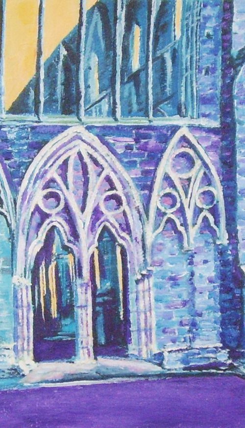 Ruined Abbey by Max Aitken