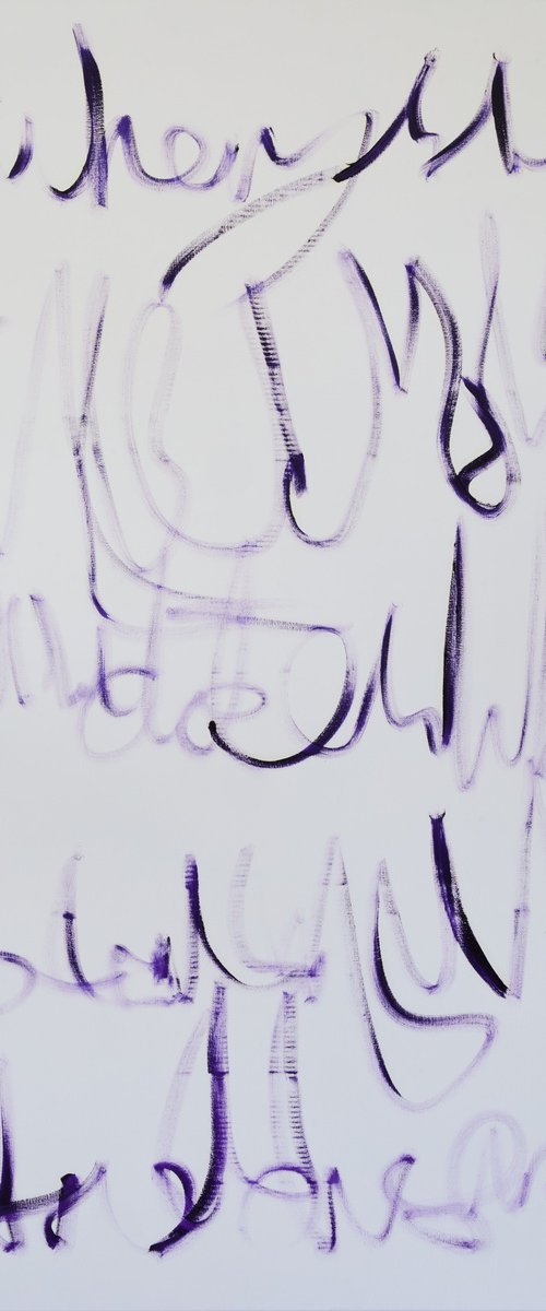 Proto Text 3 / Purple by Simon Findlay