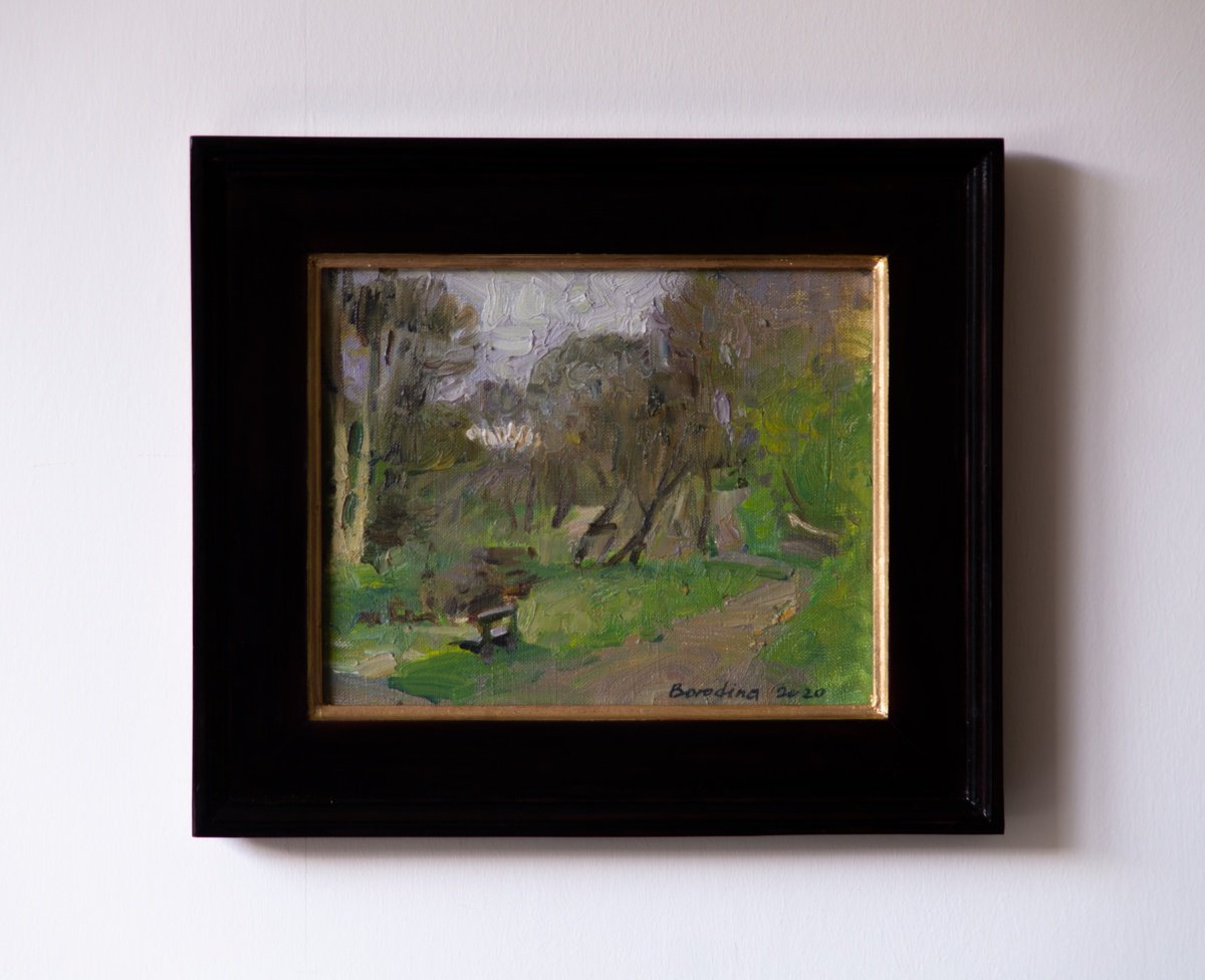 Impressionistic Landscape Oil Painting By Anastasia Borodina, 10 X 8, Sale - Original Impressionistic Landscape, Artfinder