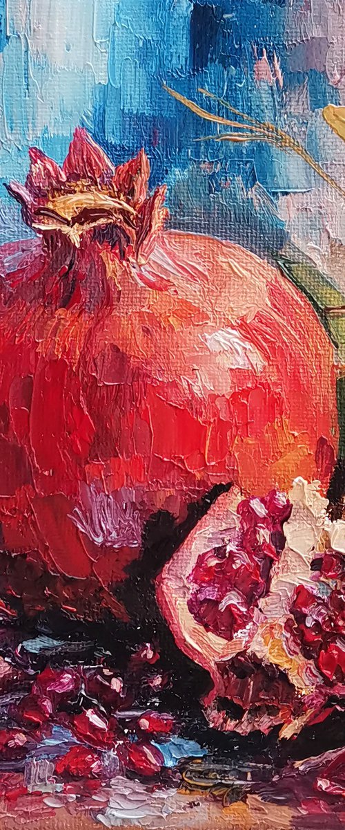 Sicilian Pomegranates by Oksana Siciliana