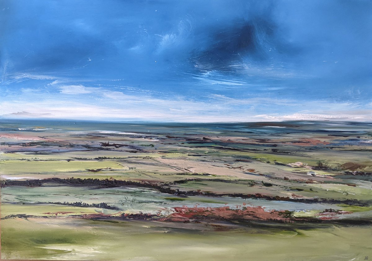 Coombe hill view by Jo Earl