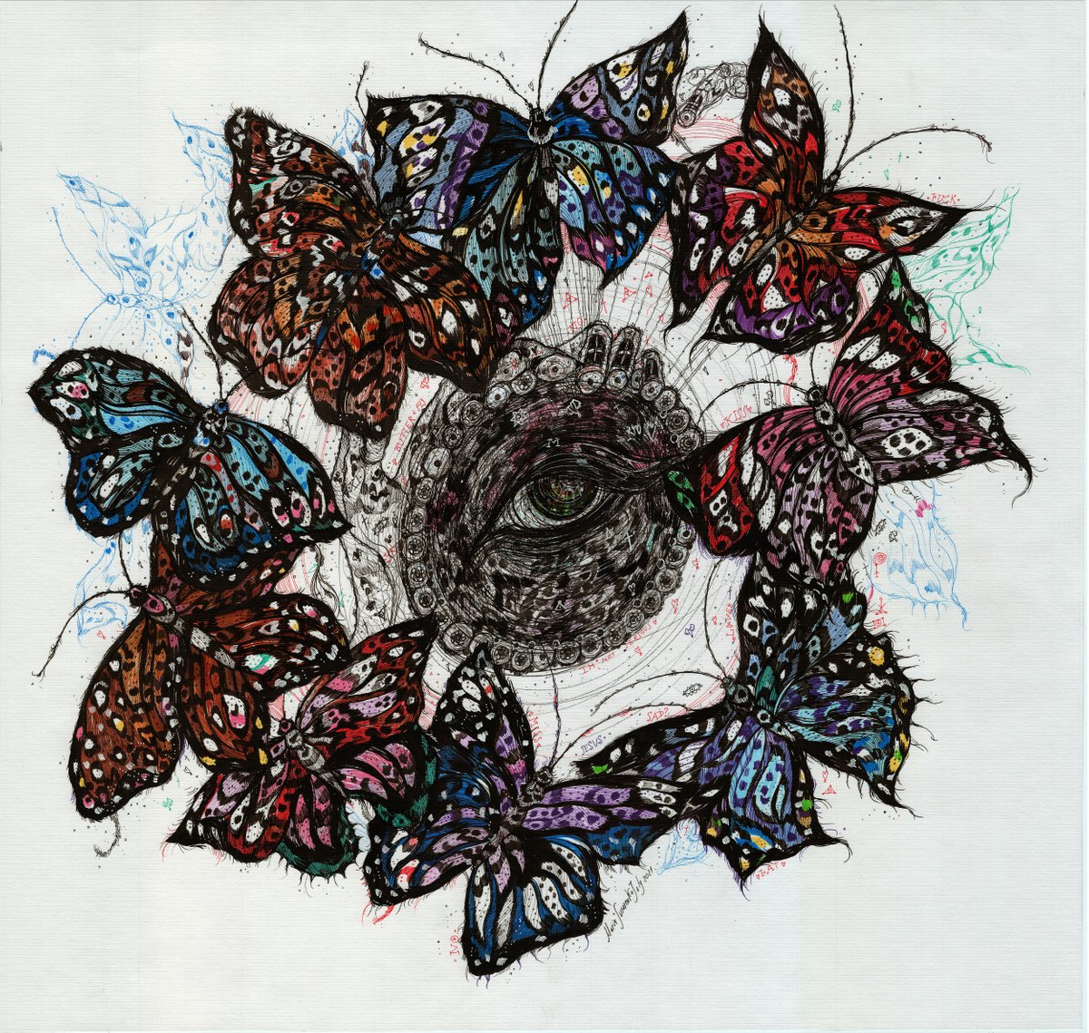 Butterflies&Pearls by Maria Susarenko