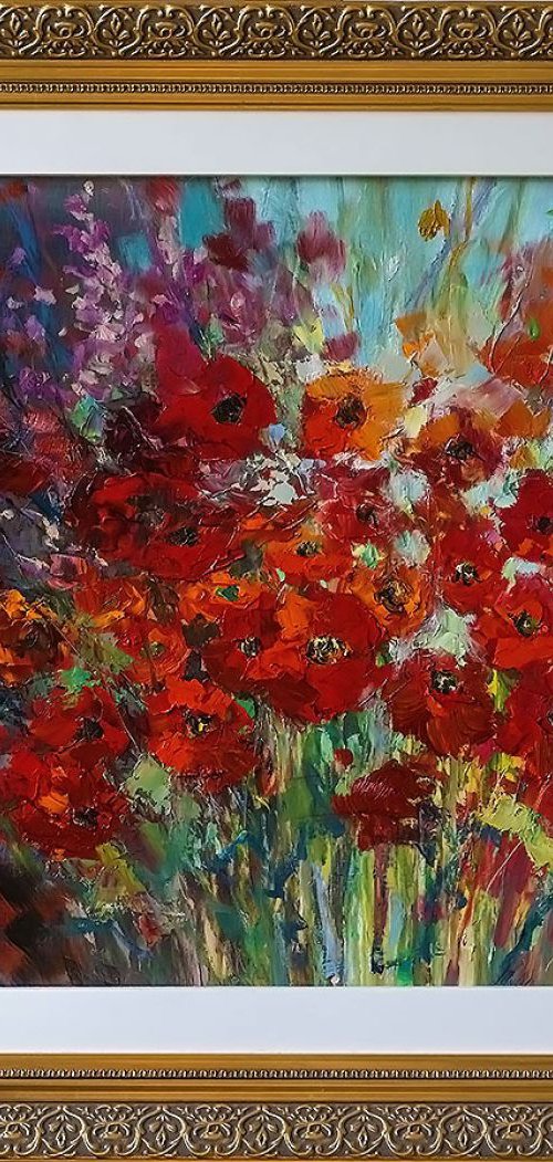 'Autumn Flowers' by Ewa Czarniecka