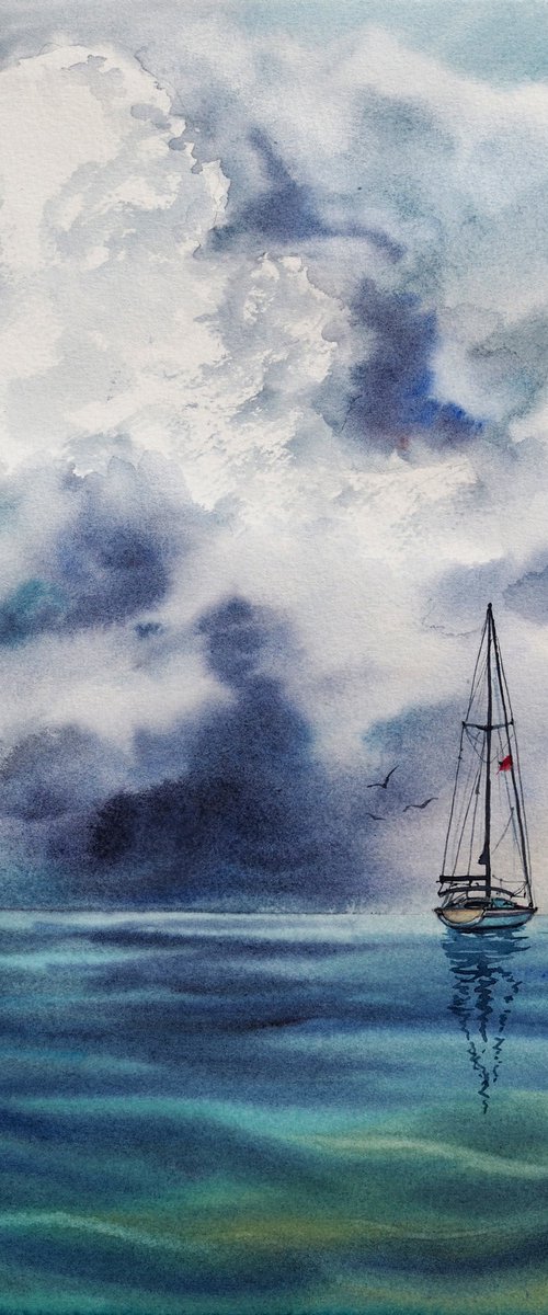 Storm coming by Delnara El
