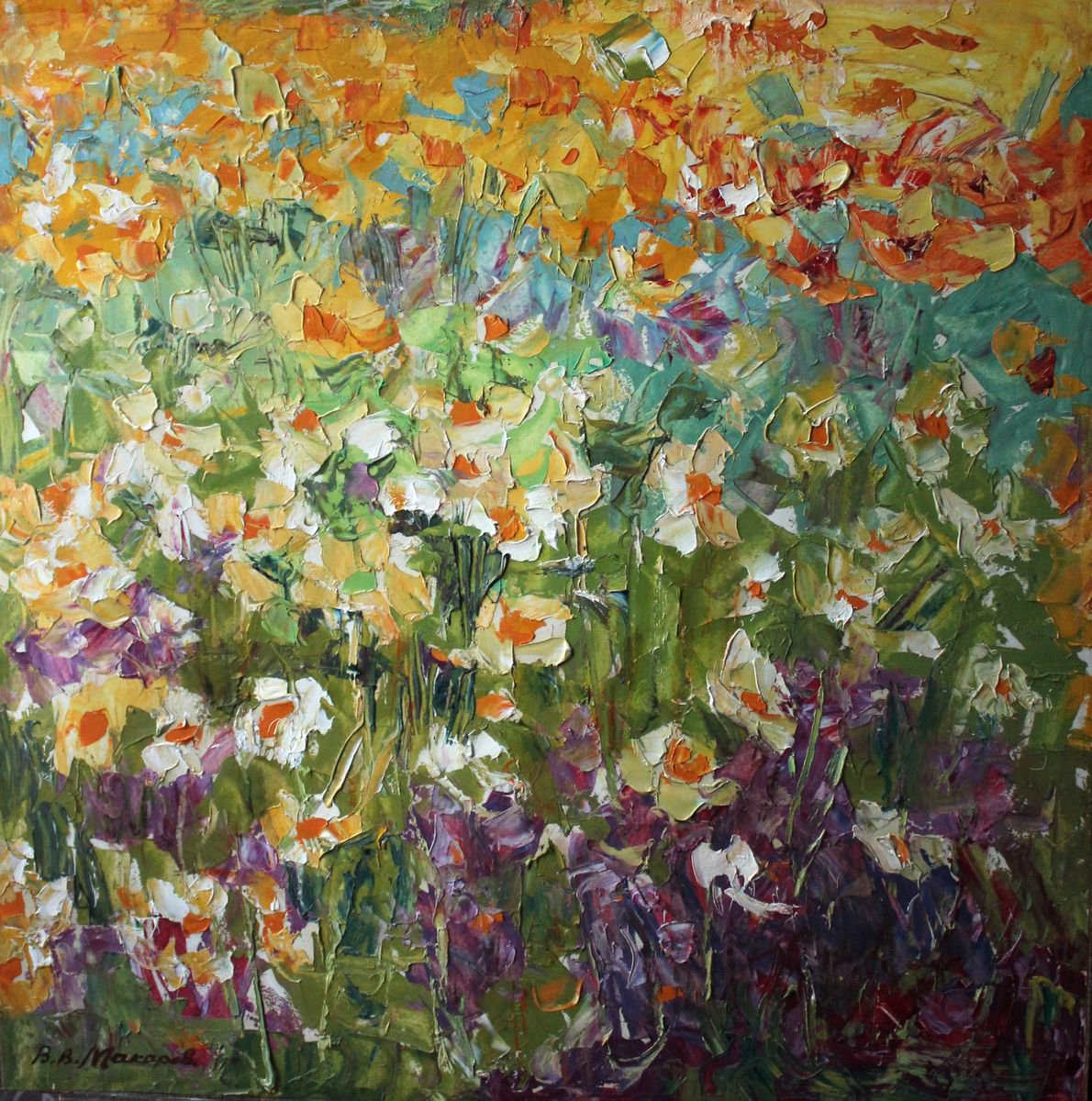 Spring flowers . by Viktor Makarov