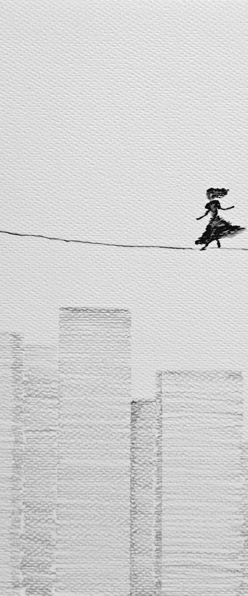 This Girl is on Wire by Painter Coded