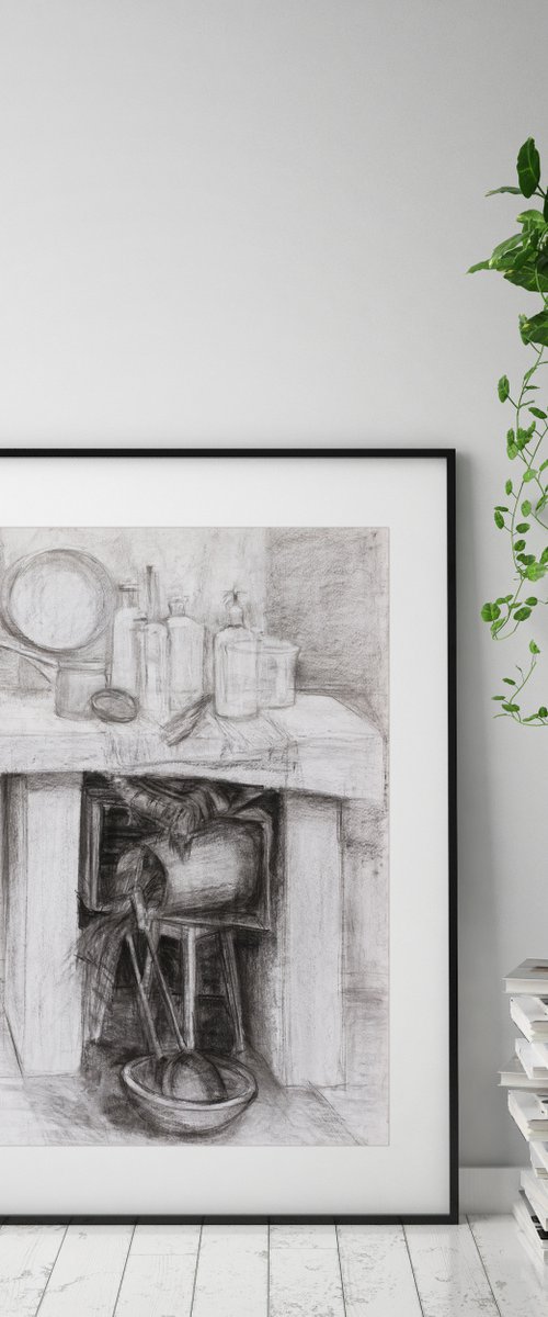 Grayscale Still Life by Pamela Rys