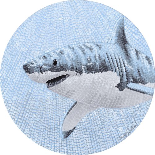 Social Sharks — Patterns by Elizabeth Hartman