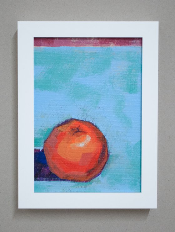 Small framed 'Tangerine'