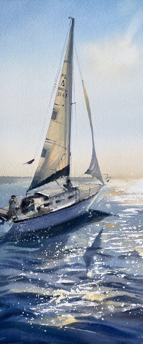 Towards the sun by Eugenia Gorbacheva