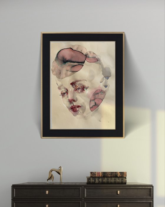 Watercolor Portrait Aura