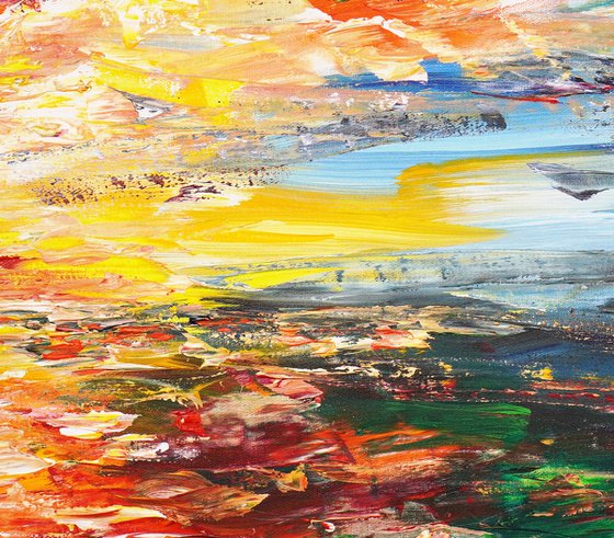 Landscape Evening Clouds D 1