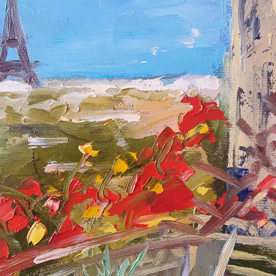 Paris City Painting