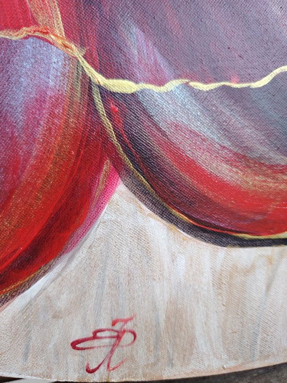 The Red Flower. Original.