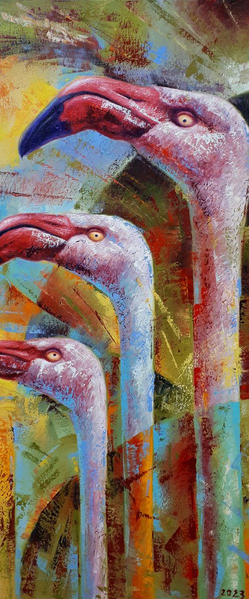 Flamingo by Serhii Voichenko