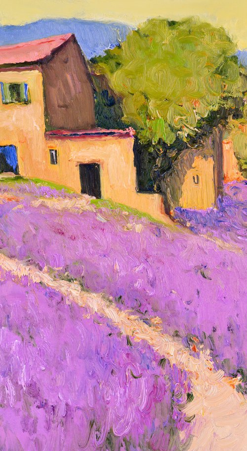 Lavender in French Villa by Suren Nersisyan
