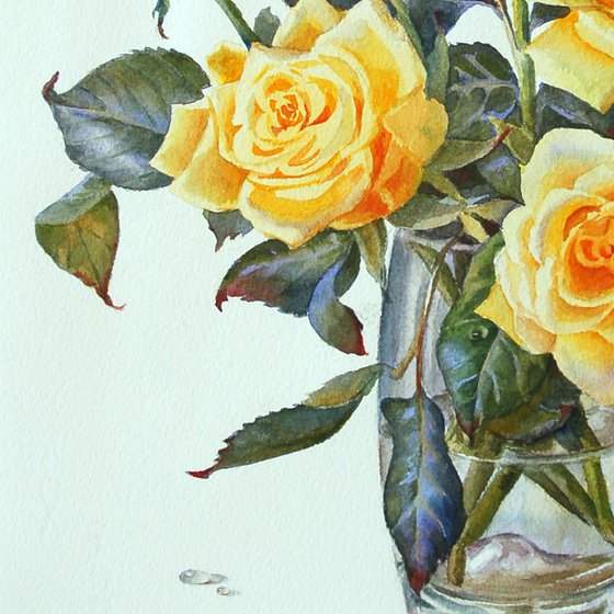 Yellow roses