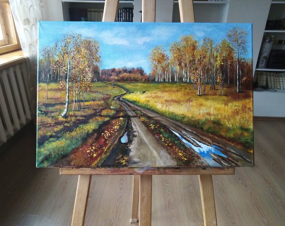 Landscape Farewell to Summer