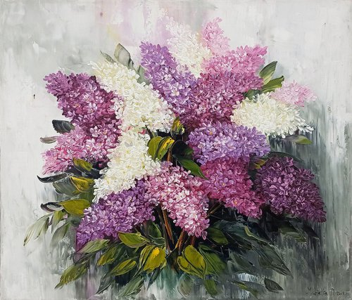 Lilacs by Marieta Martirosyan