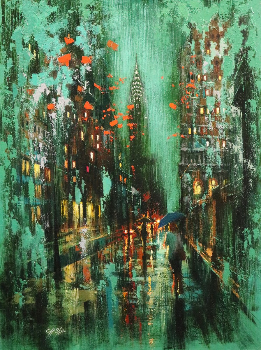 Toward Lexington Avenue by Chin H Shin