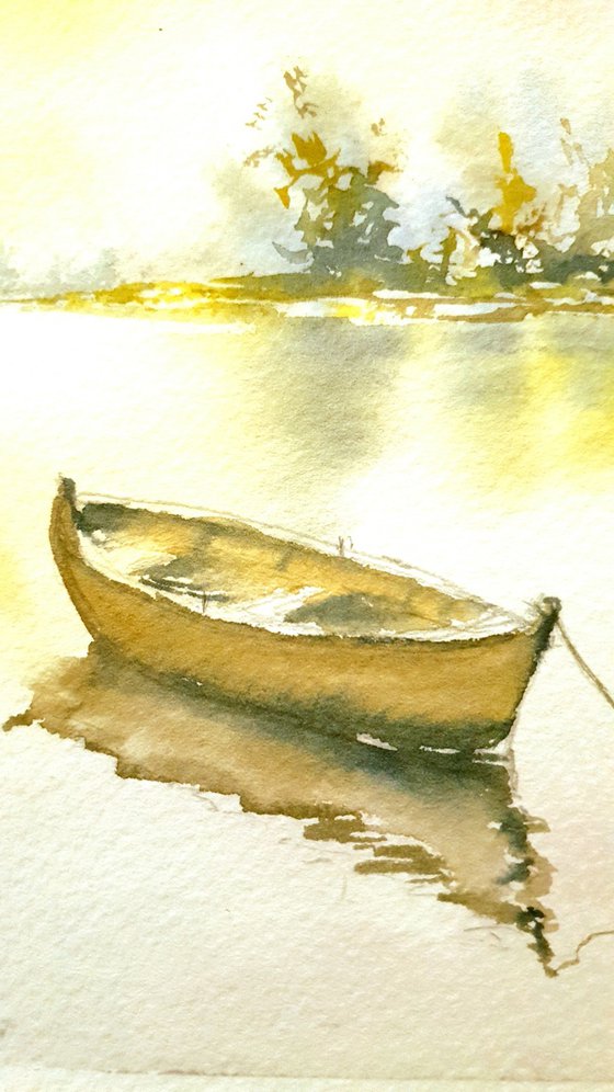 Peaceful Morning on the Lake