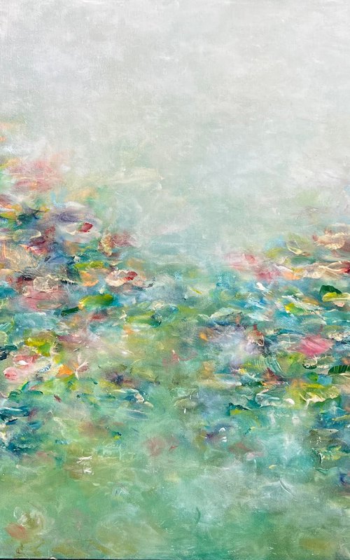 Symphony of Water lilies by Vé  Boisvert