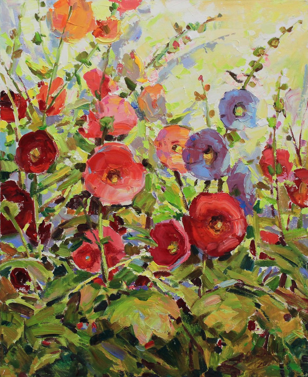 Bright Colors Of Summer By Alisa Onipchenko-Cherniakovska, 24 X 30, Artwork For Sale On Artfinder