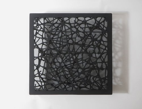 Fragile Lace Series III (wall piece) by Tracy Nicholls