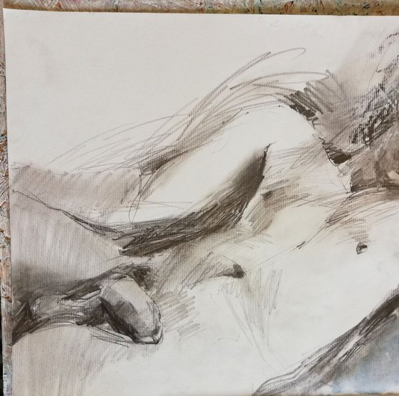 Reclining Male Nude