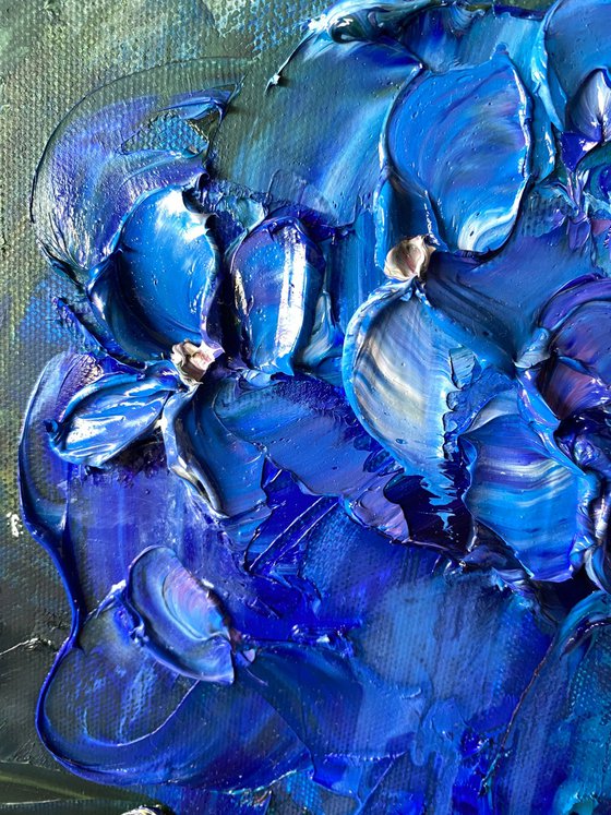 Hydrangea Garden I — Large Floral
