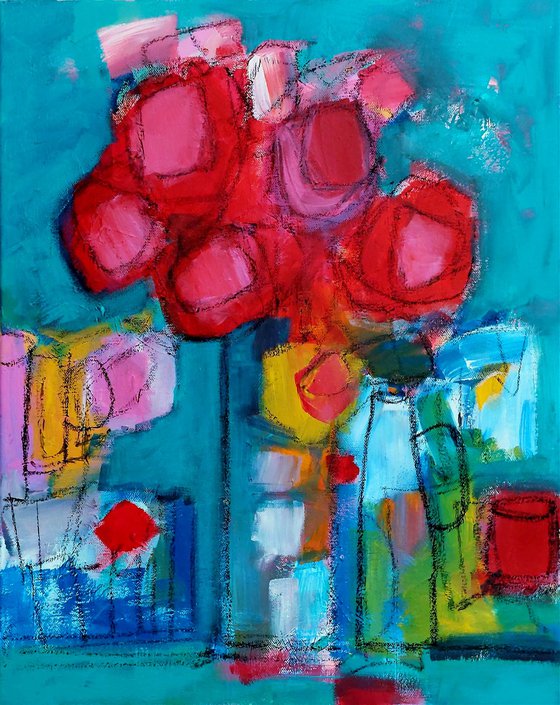 Red Flowers III