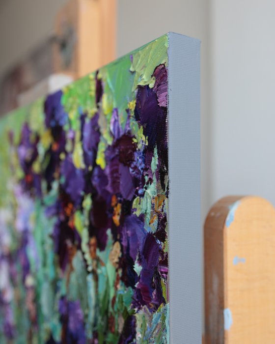 Blooming Irises