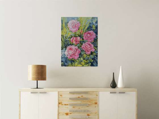Pink roses