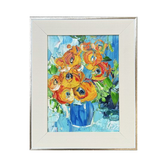 Vase in orange