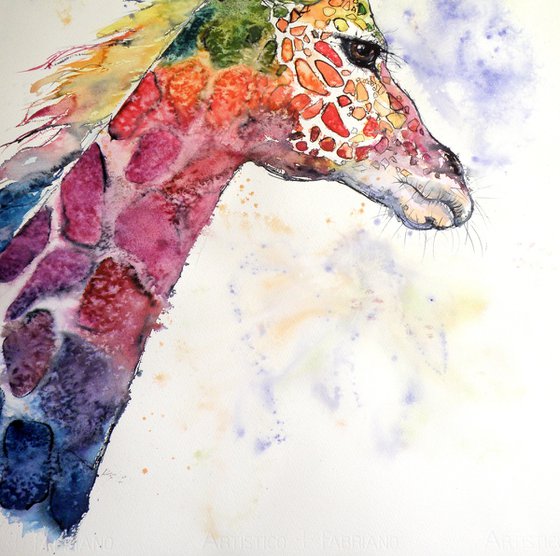 Funny giraffe
