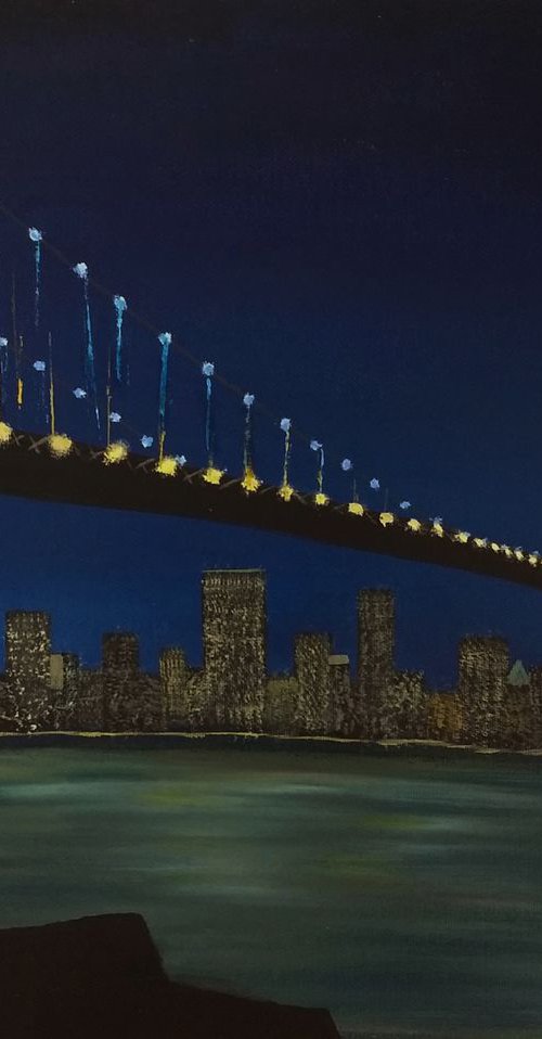 Manhattan Bridge by Keith Reed