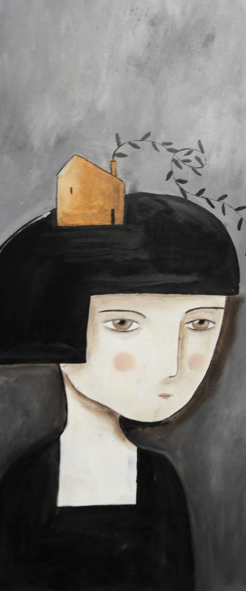 Thinking about home by Silvia Beneforti