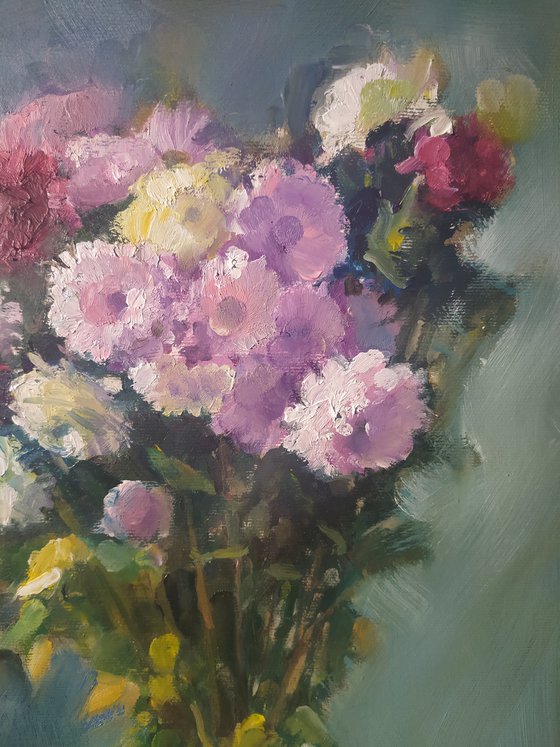 Bouquet in a vase