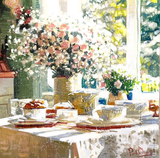 Feast in Morning Light