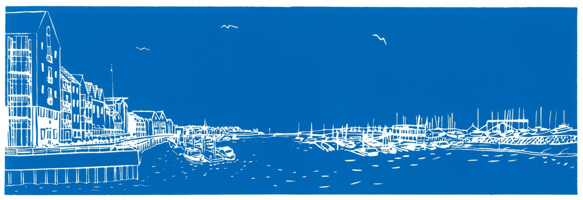 Littlehampton Out to Sea by Rosemary Jones
