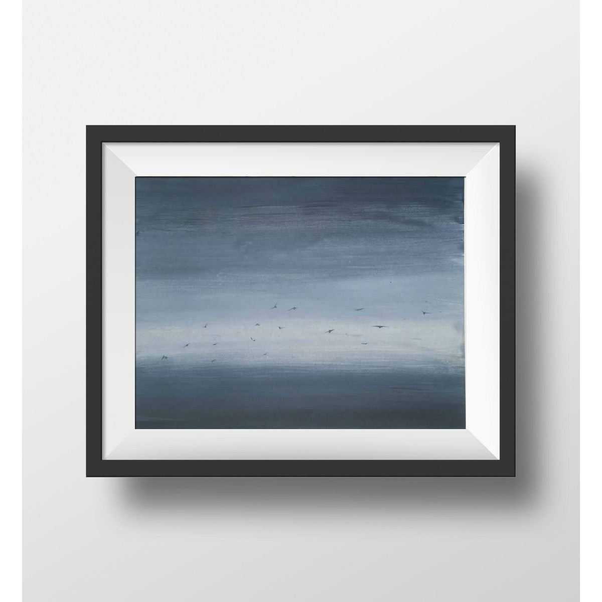 Impressionistic Landscape Painting By Eugene Gorbachenko, 11 X 8, Landscape #6, Original Artwork